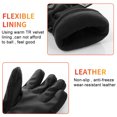 thumbnail image 2 of Guantes De Esquí Guantes de esquí de invierno Guantes de ciclismo 3 temperatura ajustable calentada para exteriores, 2 of 9