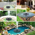 thumbnail image 6 of Solar Bird Bath Fountain Pump, Upgrade 3.5W Solar Fountain with 6 Nozzle, Free Standing wm58, 6 of 9