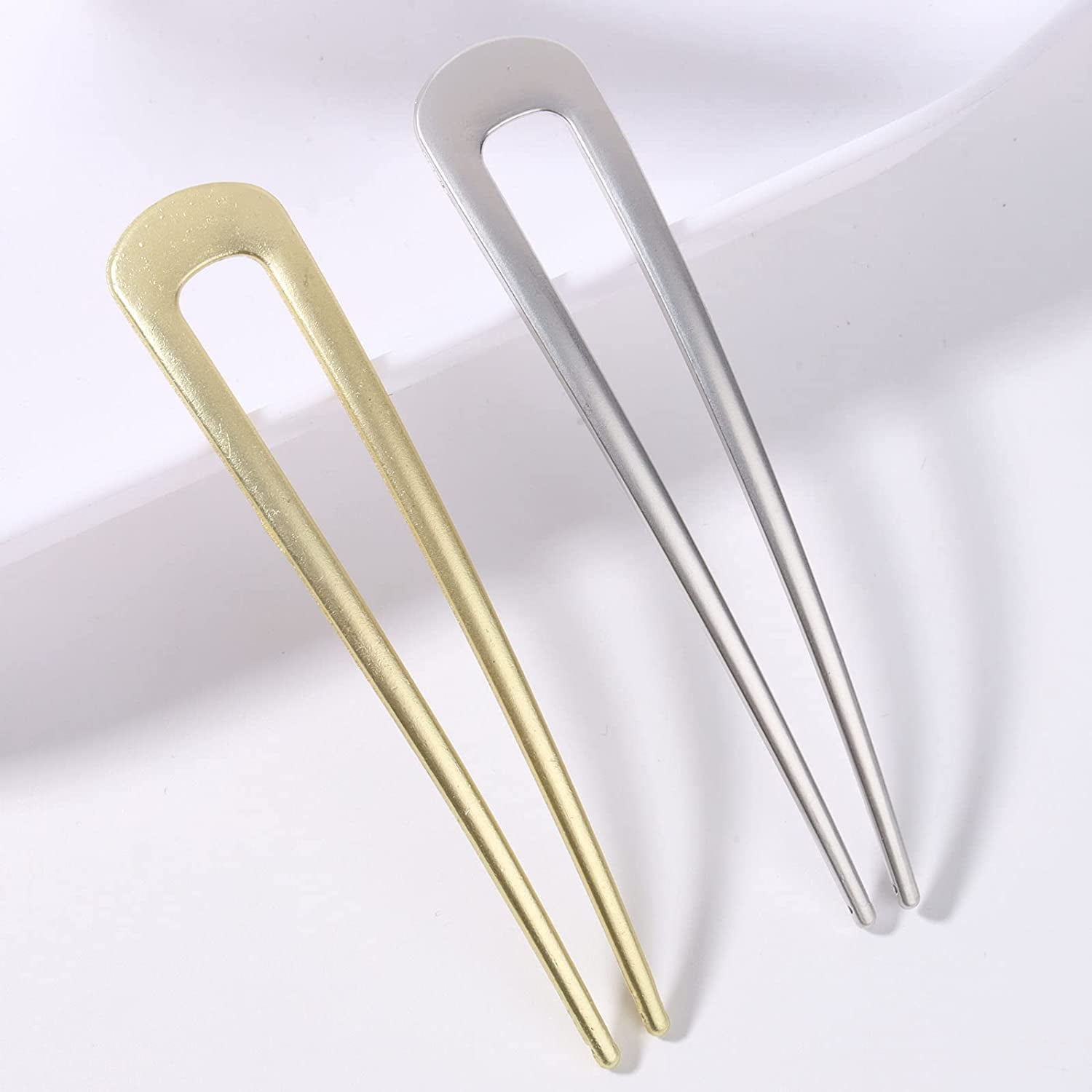 Fork Pins Head Pins For Jewelry Making 100 PCS Collection U-Pins U Shape  Jewelry Display Chain Pad Showcase For Home