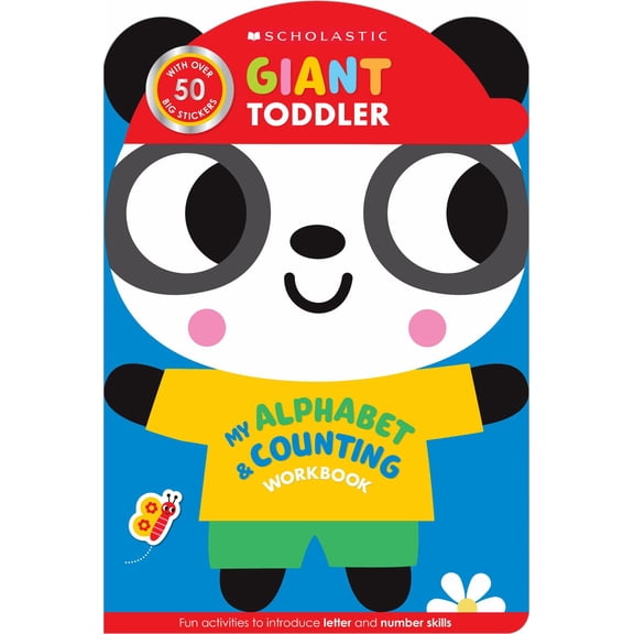 Giant Toddler: My Alphabet and Counting Workbook (Scholastic Early Learners) (Paperback)