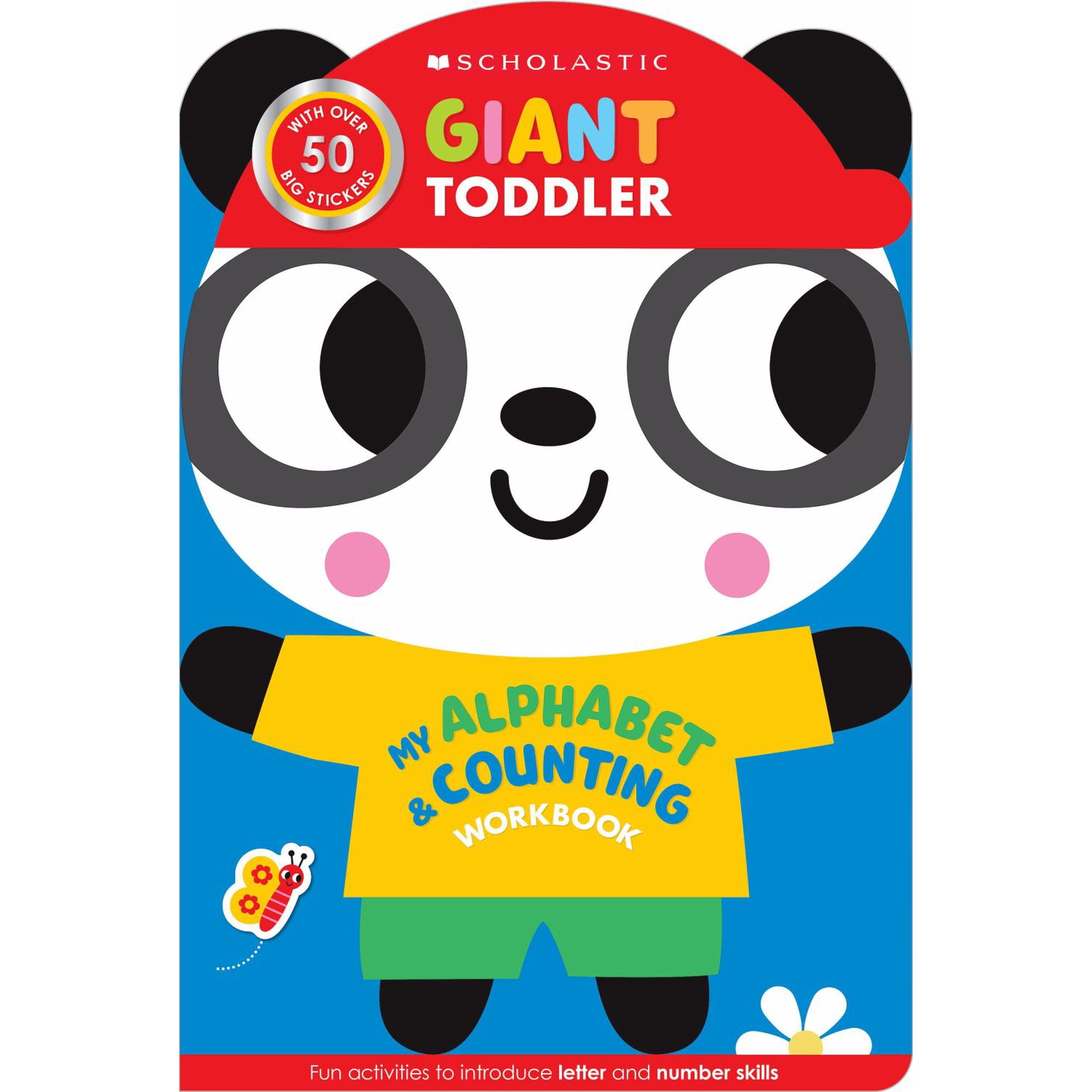 Giant Toddler: My Alphabet and Counting Workbook (Scholastic Early Learners) (Paperback)