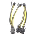thumbnail image 4 of Tarjeta Gráfica Pcie Pci 6p A Dual 6+2p 6pin A Dual 8pin Cable De Alimentación 5 Piezas, 4 of 4