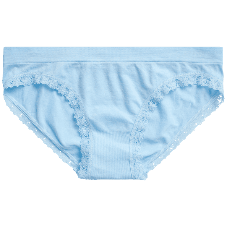 Sweet Princess Girls' Nylon/Spandex Seamless Bikini Underwear Panties (8  Pack)