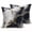 Black, variant on Throw Pillow Covers 18x18 Inch Set of 2 Blue Abstract Marble Decorative Pillows Cushion Case Soft Square Pillowcases Gold White Modern Throw Pillows for Couch Sofa Bed Chair Home Decor