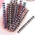 thumbnail image 3 of Diamantes De Imitación Pinzas Para El Cabello Flor Cristal Mango Antideslizante Pinzas De Pino Mini Pinzas Accesorios Para El Cabello Para Boda Horquillas Nupciales Fiesta De Baile 12 Piezas Monstrate CE007574-06, 3 of 6