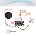 thumbnail image 2 of kurtrusly Greeting Card Movement With Button Control And USB Music Download Gift Boxes Christmas Birthday Card 6, 2 of 6