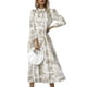 thumbnail image 3 of Vestido de mujer, vestido estampado de mujer, vestido estampado suave, vestido de mujer, características de vanguardia, 3 of 7