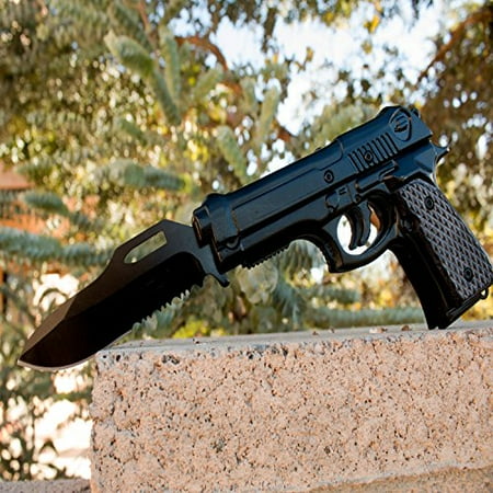 - Best Black 1911 Pistol Knife for Gun Lovers Folding Model by Under Control Tactical - Cool Gift For Your Husband, Wife, or Yourself!!