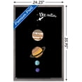 thumbnail image 3 of The Big Bang Theory - Planets Wall Poster, 22.375" x 34", Framed, 3 of 3