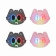 thumbnail image 3 of PlayVital LED Glowing Thumb Grips Cute Joystick Caps for PS5, PS4, Xbox Series X/S, Xbox One & Switch Pro – Moonlight Cat, 3 of 10