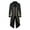 Black, variant on Men's Vintage Tailcoat Jacket Uniform Costume with Pocket Retro Tuxedo Swallowtail Green XXL(XXL)