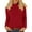 17#Red, variant on Turtleneck Tops for Women Oversized Pullover Long Sleeve High Neck Shirts Soft Warm Comfort Casual Trendy Tee Shirts Red L