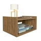 thumbnail image 4 of MORU Juego de 2 Burós para Recámara Flotantes Aire Latte , Set de Mesitas de Noche,  Muebles para recámara, Mesas Auxiliares Minimalistas, Mesas de Apoyo, Burós para Dormitorio y Sala, 4 of 7