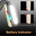 thumbnail image 2 of Portable LED Spotlight 1500 Lumens 4800mAh Rechargeable LED Lantern 30W Lantern 4 Lighting Modes Work Light with Magnetic Base and Hook, 2 of 3