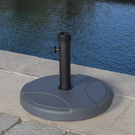 55 Pound Grey Umbrella Base
