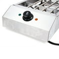 thumbnail image 6 of Indoor Smokeless Grill, 110V 2800W Commercial Stainless Steel Electric Barbecue Oven Grill Machine BBQ Griddle with Oil Drip Pan for Indoor Outdoor Camping, 6 of 8