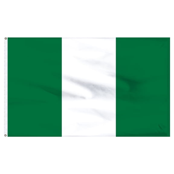 Nigeria Flag 3ft x 5ft Nylon