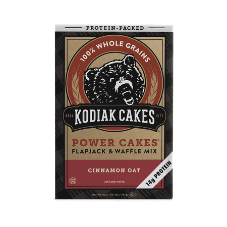 Kodiak Cakes Power Cakes Cinnamon Oat Pancake and Waffle Mix 20 (Best Protein Pancake Mix)