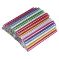 thumbnail image 5 of Uxcell 4" x 0.27" Glitter Red/Silver/Green/Golden/Blue/Rose Red Mini Hot Glue Gun Sticks 70 Pack, 5 of 5