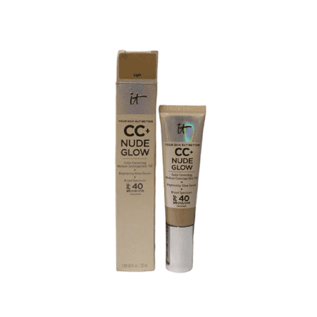 IT COSMETICS ~ CC+ NUDE GLOW SKIN TINT ~ LIGHT ~ 1.08 OZ