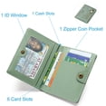 thumbnail image 2 of FALAN MULE Small Wallets Woman Slim RFID Blocking Mini Credit Card Holder, 2 of 7