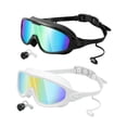 thumbnail image 2 of S SERENABLE 2 Pcs Lunettes de Natation pour Hommes Femmes Adultes Vue Grand Résistantes à l'Eau Style C, 2 of 9