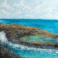 thumbnail image 2 of Coolick, Ann Marie 26x26 Gold Ornate Wood Framed with Double Matting Museum Art Print Titled - Conchi Pool Square, 2 of 4
