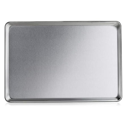 - 18" x 26" Full Size Stainless Steel Sheet Pan 20 Gauge- Bakeware Baking Pan Baking Sheet Baking Tray Cookie Sheet Cookie Tray Pans Perfect for Baking Roasting Heavy Duty & Rust Free