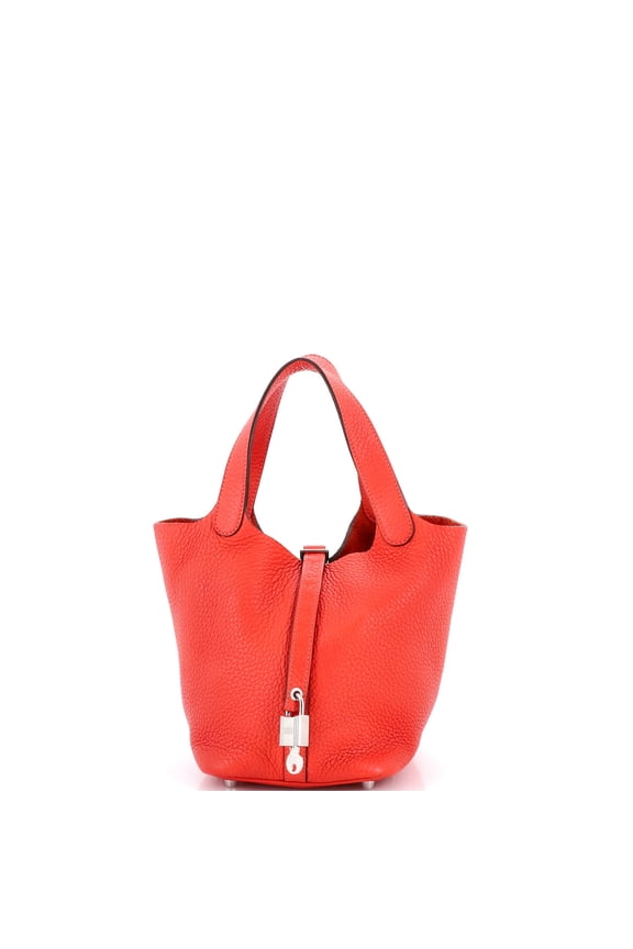 Pre-Owned Picotin Lock Bag Clemence PM By Rebag