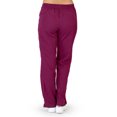 thumbnail image 2 of Ultra Soft Medical Nurse Uniform Womens Junior Fit Cargo Pocket Scrub Pant, 36169 36169-X-Small (Burgundy), 2 of 3