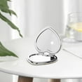 thumbnail image 5 of Kdxio Lemon Orange Pocket Mirror, 1X/2X Travel Makeup Mirror 2-Sided Folding Small Mirror Portable Double-Sided Magnifying Cosmetic Mirror for Gift-Heart Shape, 5 of 9