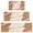 Brown Boho Geometric, variant on Brown Boho Line Art Face and Plant Pattern Kitchen Rugs Sets Of 3,Kitchen Runner Rugs Non Skid Washable,Decorative Kitchen Floor Mats for Kitchen,Sink,Laundry,17"x30" 17"x47" 17"x59"