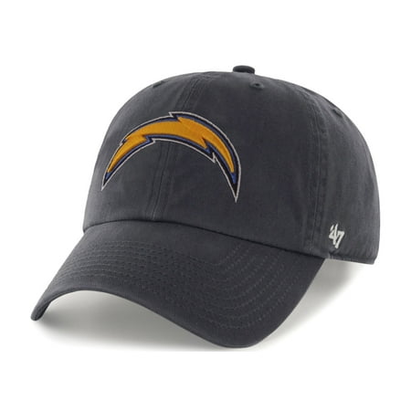 San Diego Chargers 47 Brand NFL Navy Clean Up Adjustable Hat