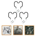 thumbnail image 5 of 10pcs Wall Bicycle Hanger Garage Hanging Bike Hook Wall Mounted Utility Organizer for Basement, 5 of 6