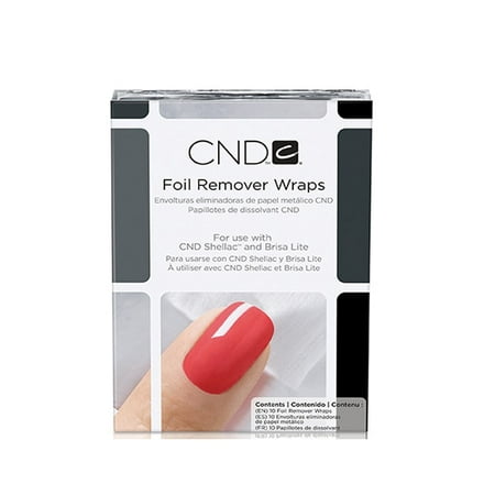 Foil Remover - CND Foil Remover Wraps - Option : 10 Count
