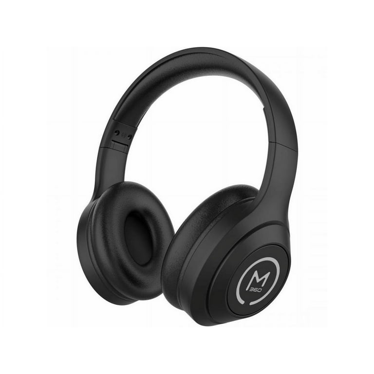 Comfort+ Wireless Over-Ear Headphones with Microphone, Black Comfort+ Wireless Over-Ear Headphones with Microphone, Black