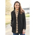 thumbnail image 6 of Woman Within Knit Blazer Oversized Work & Casual, 6 of 6