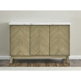 thumbnail image 6 of Steve Silver Vida Indoor Mid Century Modern Sideboard with Genuine Marble Top, Burnished Blonde, 6 of 6
