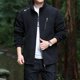 thumbnail image 3 of Chaqueta polar de invierno para hombre, de talla grande, con bolsillos, de color liso, informal, gruesa y abrigada, resistente al frío, 3 of 5