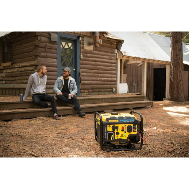 Champion 4000 watt dual outlet fuel generator