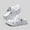 White, variant on Women's Fashion Platform Sandals Summer 2025 Thick Sole Soft Eva Clogs Garden Shoes for Women Hollow Out Non Slip Beach Sandals