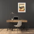 thumbnail image 3 of Harper, Ethan 12x14 White Modern Wood Framed Museum Art Print Titled - Cowboy Rodeo, 3 of 4