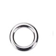 thumbnail image 1 of Conector de señuelo de pesca de mar, anillos divididos a presión de acero inoxidable sólido de pesca de alta resistencia, 50 Uds., 1 of 1
