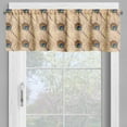 thumbnail image 2 of Ambesonne Feather Window Valance, Native Style Diagonal Fluff, 54" X 12", Pale Peach Multicolor, 2 of 5