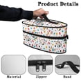 thumbnail image 5 of HELLHERO Cats Pattern Portable Travel Steamer Storage Case Lightweight Iron Accessories Garment Steamer Box Travel Steamer Holder Lightweight Travel Iron Organizer, Case Only, 5 of 6