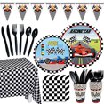 thumbnail image 2 of Rainmae Race Car Suministros de fiesta Set de Vajilla de Coche de Carreras para Niños Cena Rainmae Rainmae, 2 of 2