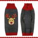 thumbnail image 2 of Suéter gris-xs-cálido para perros y gatos Disfraz de Navidad Disfraz de Halloween Chaqueta de punto cálida Ropa de invierno, 2 of 5