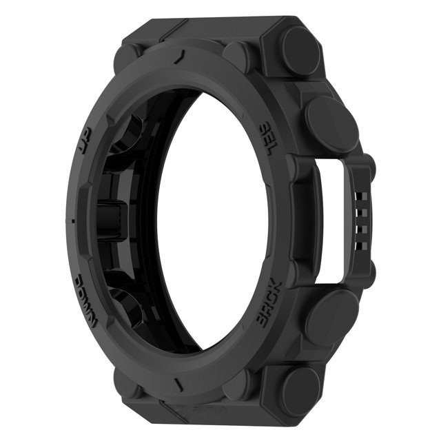 asddcavvf Compatible with Amazfit TRex 2 Smart Watch Cover Half Pack Tpu Skeleton Case Watch Accesso