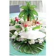 thumbnail image 5 of Beistle Tissu Tropical Design Feuilles de Palmier, 1ct, Vert, 5 of 5