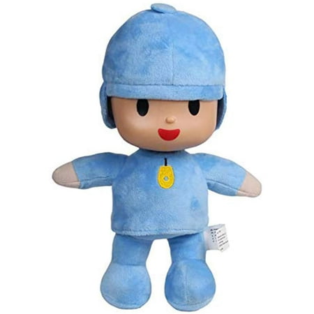 10" Pocoyo Character Blue Boy Plush Stuffed Animal Soft Doll Plushie Toy